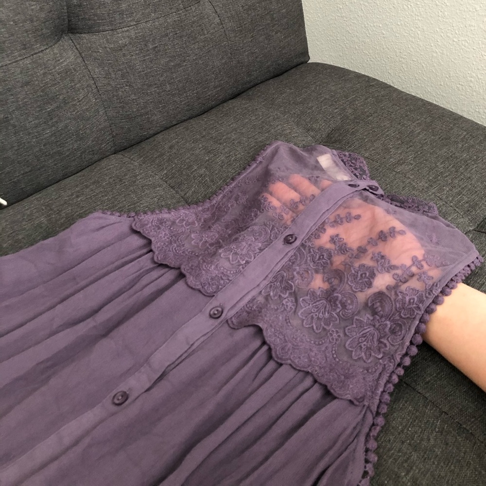 Altar'd State purple/lavender top XS